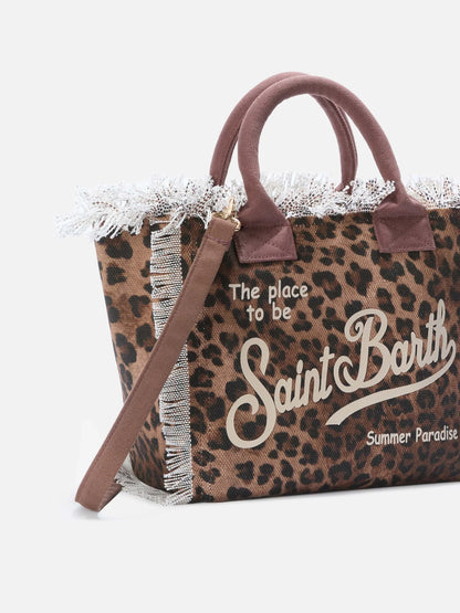 CALA BEACH® – Borsa da Mare in Cotone Leopardata