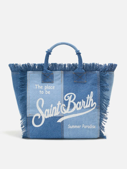CALA BEACH® – Borsa da Mare in Cotone in Jeans