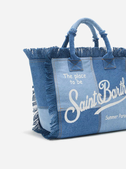 CALA BEACH® – Borsa da Mare in Cotone in Jeans