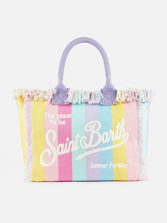 CALA BEACH® – Borsa da Mare in Cotone Multicolor