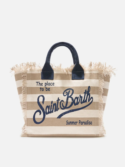 CALA BEACH® – Borsa da Mare in Cotone Beige