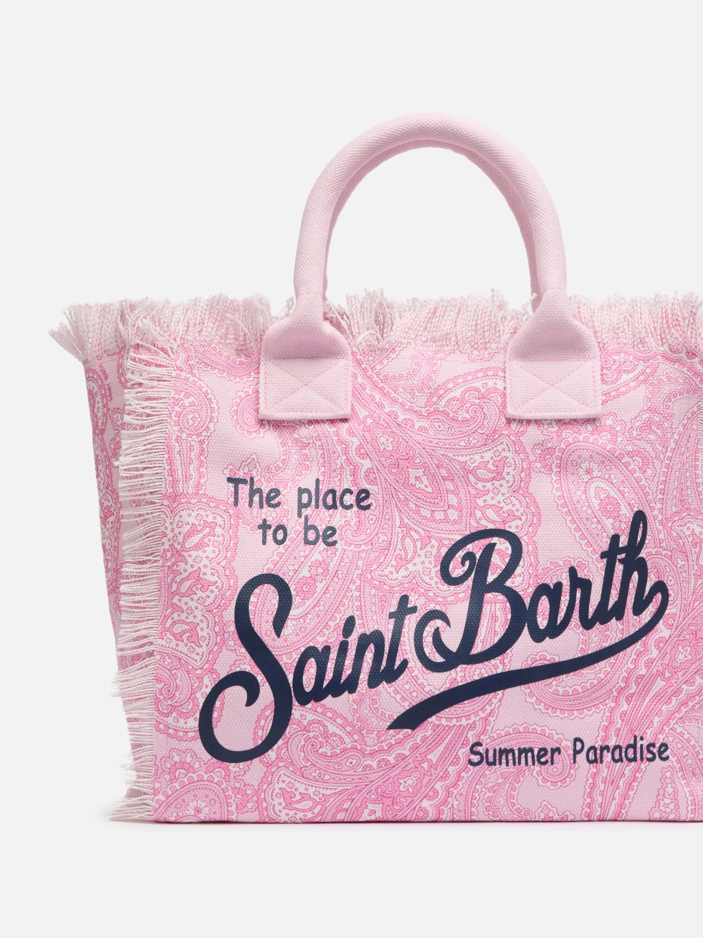 CALA BEACH® – Borsa da Mare in Cotone con Stampa Paisley